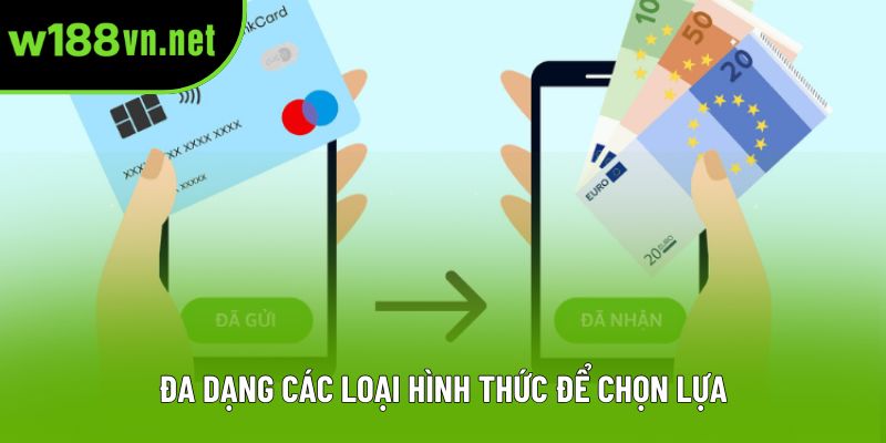 Đa dạng các loại hình thức để chọn lựa